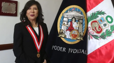Presidenta del Poder Judicial rechaza viajar con Boluarte al Vaticano por compromiso internacional