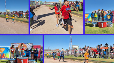 Más de 300 niños y jóvenes brillan en la III Mini Maratón Zapatillita de Oro en Arequipa