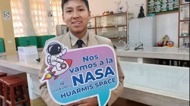 Rodrigo Quispe, el joven peruano que viajará a la NASA tras ganar un concurso de ciencia