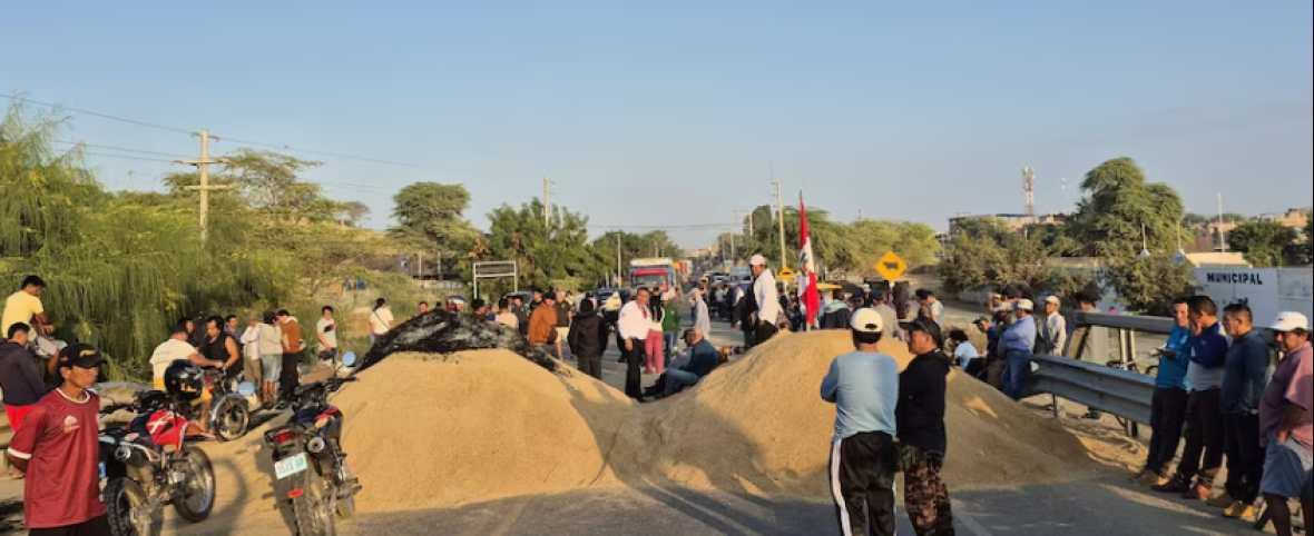 Gobierno busca frenar bloqueo de carreteras por paro arrocero nacional