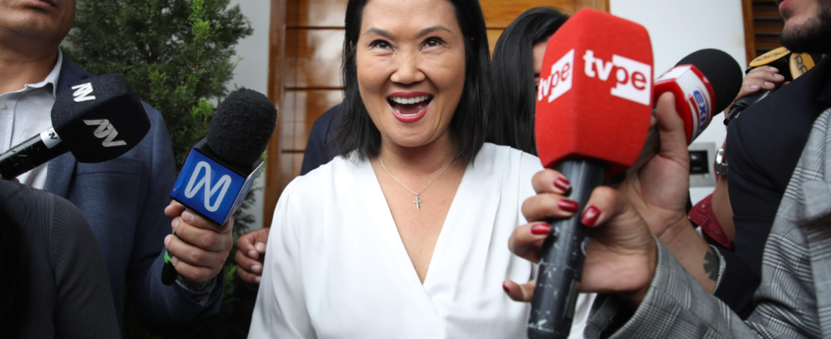 Keiko ya celebra la victoria: “Sí se pudo” y desata polémica antes del conteo final