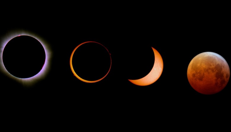 Eclipse Total de Luna y una Serie de Fenómenos Astronómicos Marcan un ...