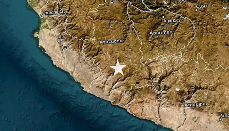 Sismo de magnitud 6 sacudió Puquio esta madrugada
