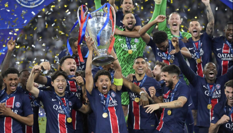 PSG celebra la Champions en París… entre gloria y disturbios - CentralTV