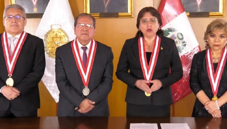 Delia Espinoza sigue firme como fiscal de la Nación