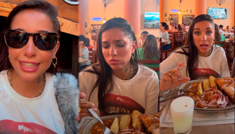 María Becerra se enamora de la gastronomía peruana