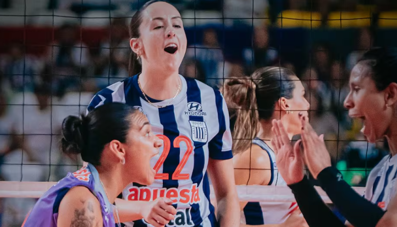 Alianza Lima aplasta 3-0 a Banco República en el Sudamericano de Vóley