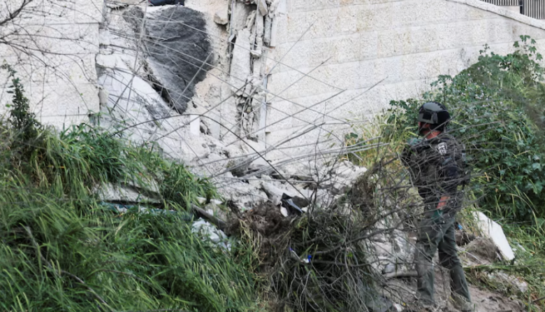 Misil de Irán impacta cerca de zona sagrada en Jerusalén y eleva tensión global