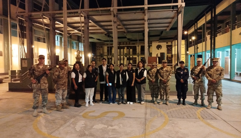 FF.AA. y PNP despliegan seguridad electoral en Islay