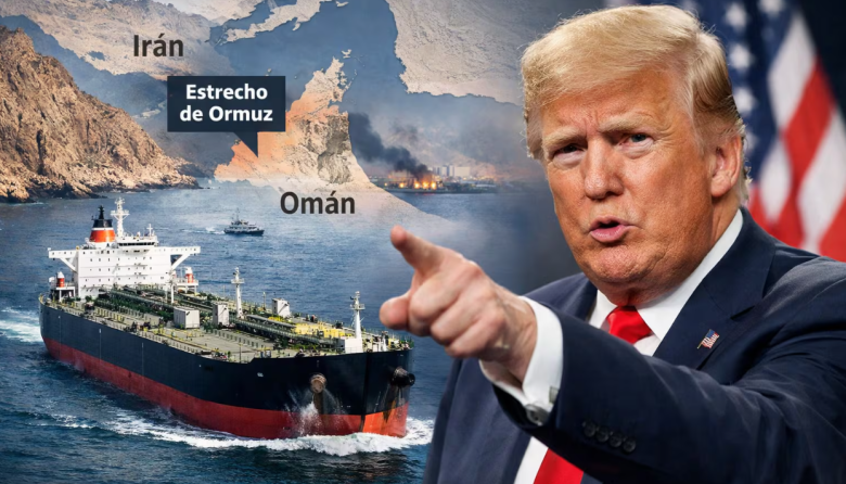 Trump amenaza destruir buques iraníes tras bloqueo en estrecho de Ormuz