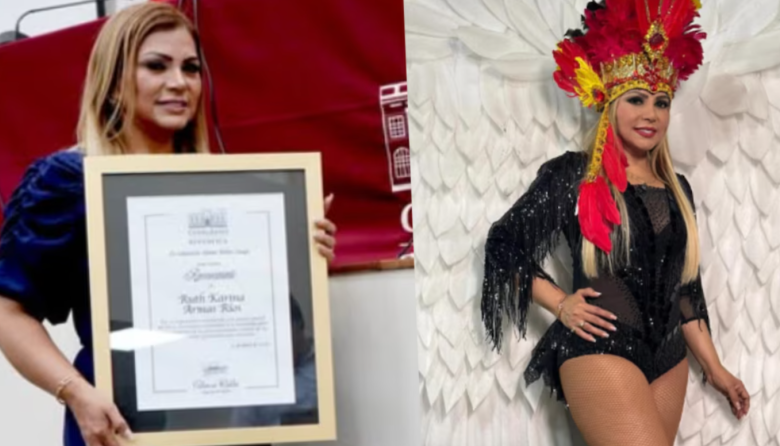Congreso condecora a Ruth Karina por trayectoria musical amazónica