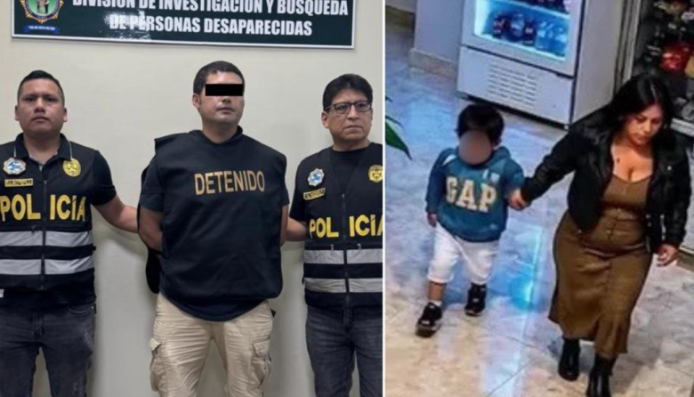 Capturan a sospechoso del asesinato de niño y desaparición de su madre