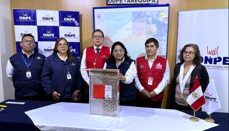 Material electoral quedó listo para el 7 de junio