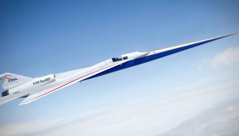 Aeronave busca revolucionar los vuelos supersónicos sin estruendo sonoro.