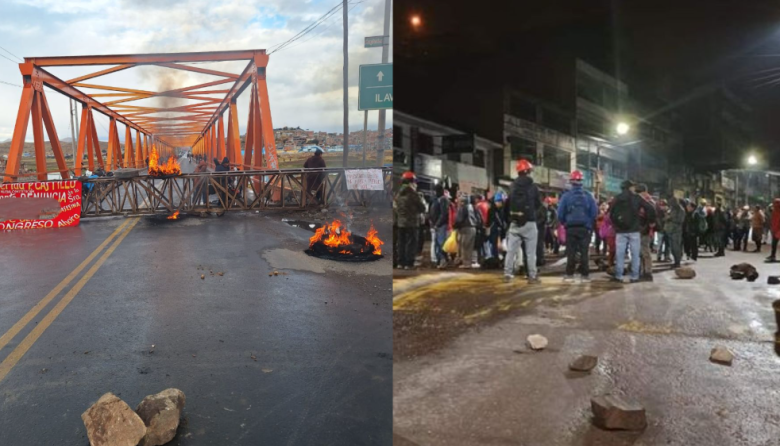 Convocan cierre de puente y marcha a Lima