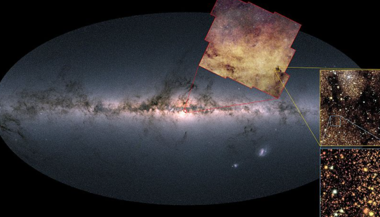 Euclid revela la imagen más grande del centro de la Vía Láctea con más de 60 millones de estrellas