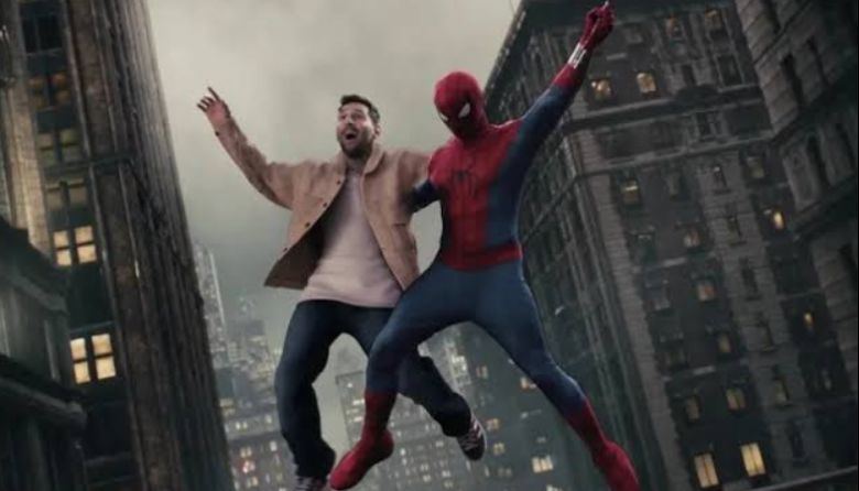 Messi y Spider-Man sorprenden con divertido anuncio para nueva película