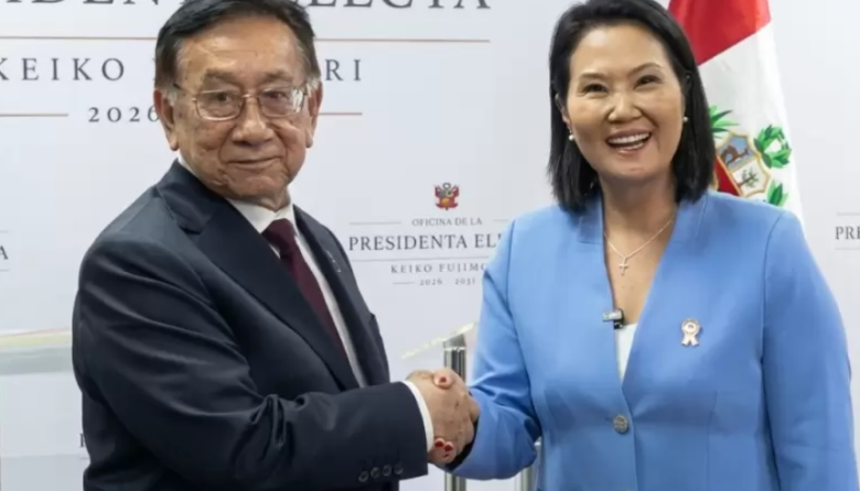 Keiko Fujimori y Balcázar coordinan reunión en Palacio próxima