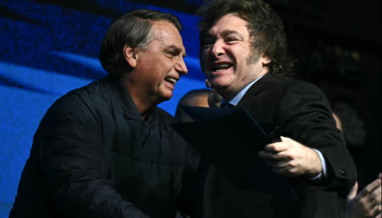 Justicia brasileña impide visita de Milei a Jair Bolsonaro