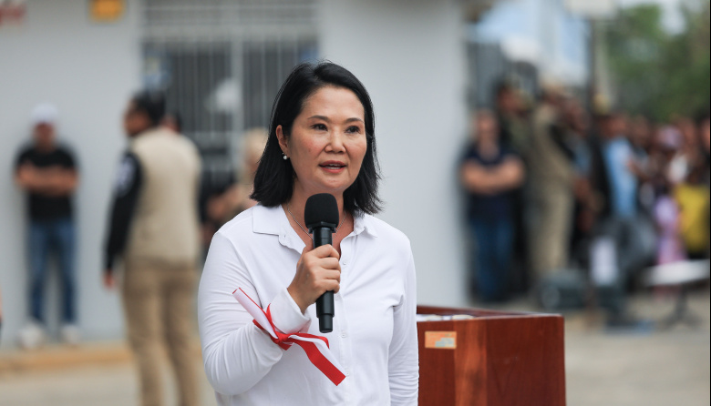 Keiko Fujimori aseguró que su Gobierno respalda a las Fuerzas Armadas