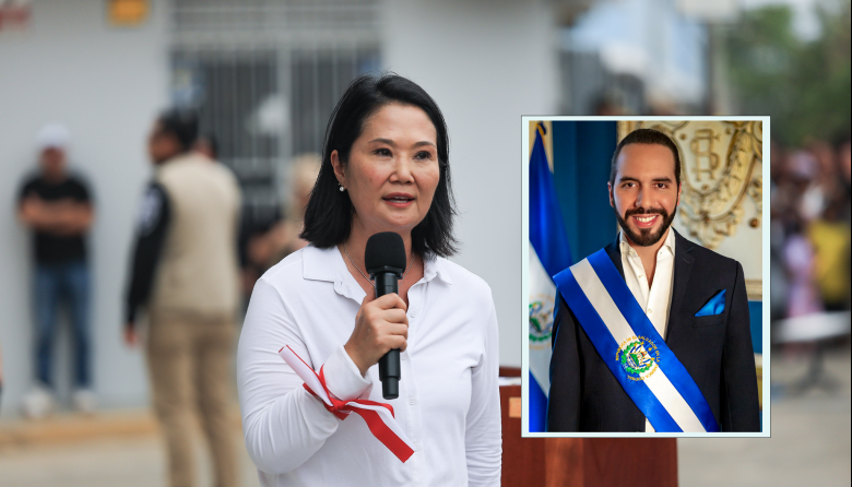 Keiko Fujimori anuncia visita a El Salvador a fines de octubre tras invitación de Nayib Bukele