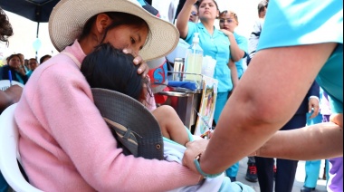 Más de 4,500 niños serán vacunados contra el sarampión en Yura