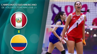 Perú vs Colombia chocan por la segunda fecha del Sudamericano de Vóley Sub 21 en Chile