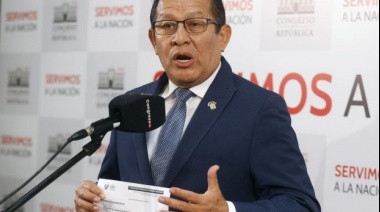 Presidente del Congreso rechaza extender plazo de formalización para minería artesanal