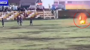 Rayo impacta en pleno partido de fútbol en Huancayo: muere un jugador y cuatro resultan heridos