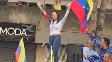 María Corina Machado Regresa a las Calles de Caracas: “Venezuela Será Libre”