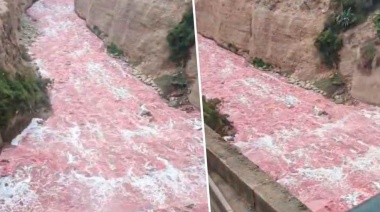 Contaminación roja en el río Rímac: Conexiones ilegales y desechos industriales podrían estar detrás del vertimiento