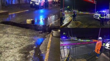 ¡Emergencia en Arequipa! Colapsa el puente Ernesto Gunther por fuertes lluvias
