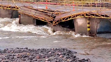 Colapso del puente Badén deja a más de 6,000 personas aisladas en Orcopampa