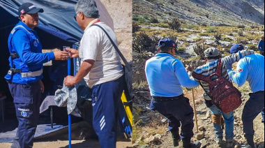 Más de 100 peregrinos atendidos en el primer día del Plan Chapi 2025 por caídas y deshidratación