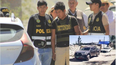 Capturan a presuntos responsables del asesinato de joven hallado en Chilina, Cayma