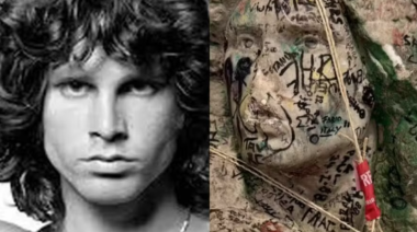 Aparece el busto robado de Jim Morrison 37 años después en París