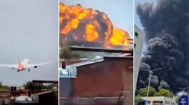 Tragedia aérea en India: se estrella avión de Air India con 230 personas a bordo