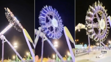 ¡Terror en Arabia Saudita! Atracción de parque se parte en dos y deja 23 heridos