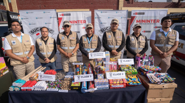 Sucamec alerta sobre pirotécnicos ilegales y exhorta a no comprar cohetes artesanales en fiestas de fin de año