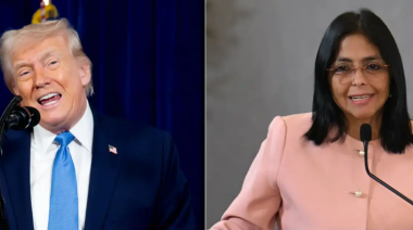 Trump afirma que Delcy Rodríguez “coopera” con EE. UU. en transición de Venezuela