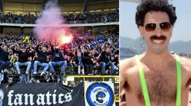 Hinchas del Brujas presos en Kazajistán por disfrazarse de Borat