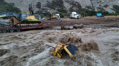 Crece el río Palpa y deja incomunicadas a comunidades de Ica y Ayacucho