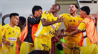 Los Chankas remontan a Melgar en Arequipa y toman la cima de la Liga 1