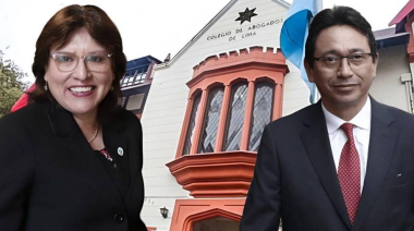 Delia Espinoza y Humberto Abanto disputan hoy el decanato del Colegio de Abogados de Lima