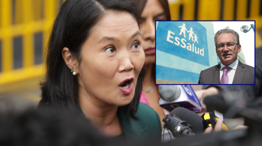 Keiko evita condenar a Aguinaga por audio y Fuerza Popular abre investigación interna