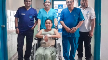 Extirpan tumor maligno de cinco kilos a paciente piurana en EsSalud