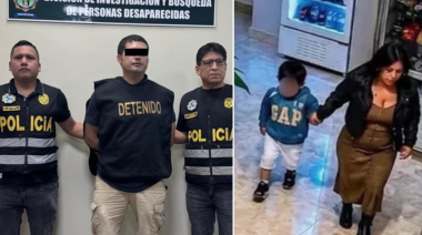 Capturan a sospechoso del asesinato de niño y desaparición de su madre