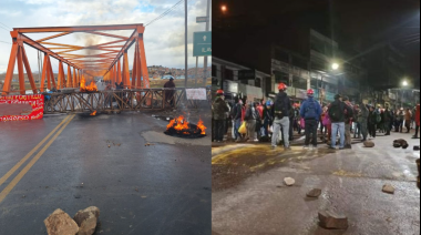 Convocan cierre de puente y marcha a Lima