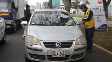 Sutran alerta: vehículos con placa 5 deben inspeccionarse ya