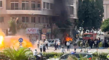 Dos explosiones en Siria dejan heridos durante visita de Macron